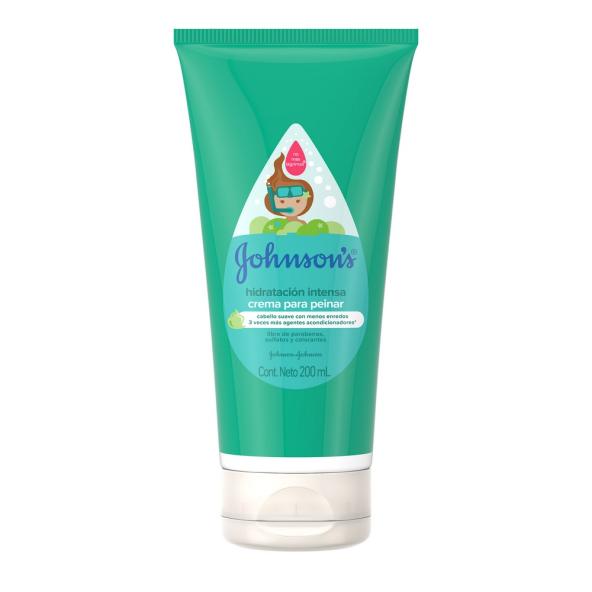 JOHNSONS BABY CREMA PARA PEINAR HIDRATACIÓN INTENSA FRASCO X 200 ML