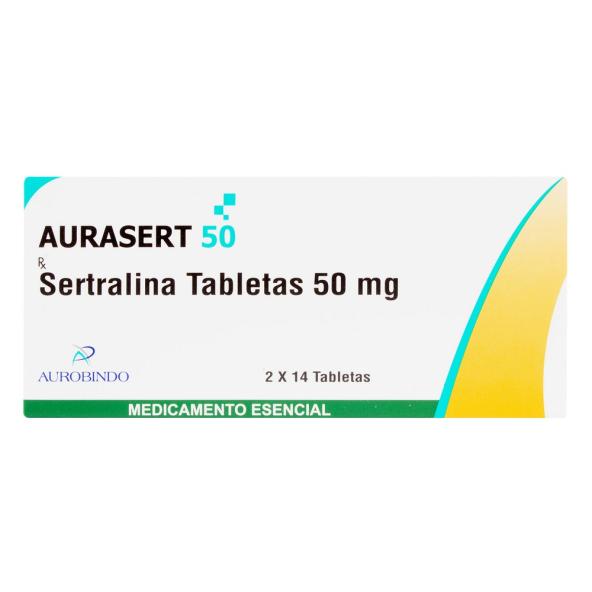 AURASERT 50 MG  CAJA X 28 TABLETAS