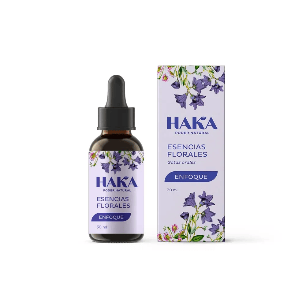 HAKA ESENCIAS FLORALES ENFOQUE FRASCO X 30 ML