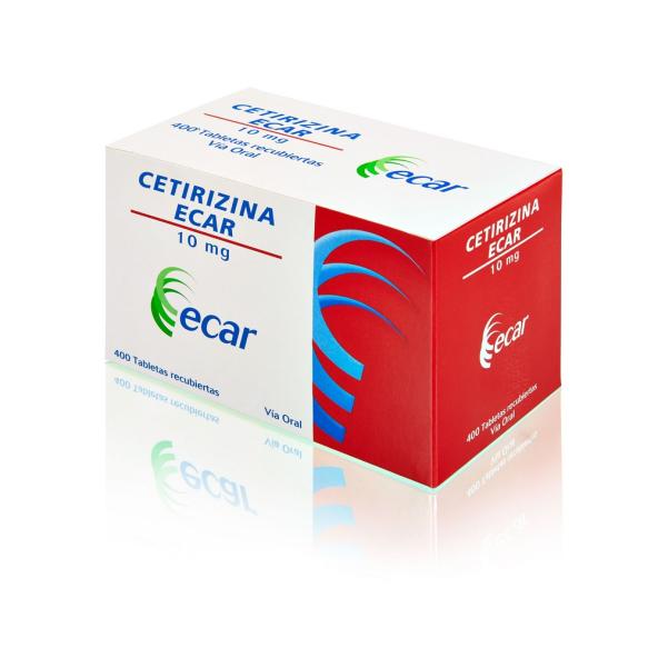 CETIRIZINA 10 MG CAJA X 400 TABL