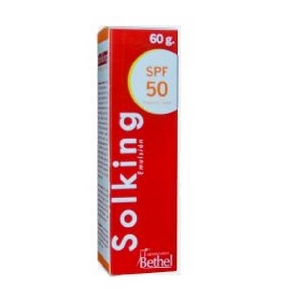 SOLKING PROTECTOR SOLAR SPF 50 EMULSIÓN FRASCO X 60 GR