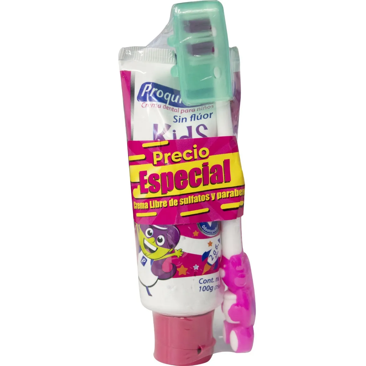 OFERTA CREMA KIDS GRATIS CEPILLO FUCSIA