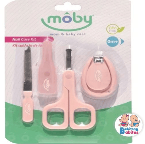 KIT CUIDADO DE LAS UÑAS MOBY 0M+