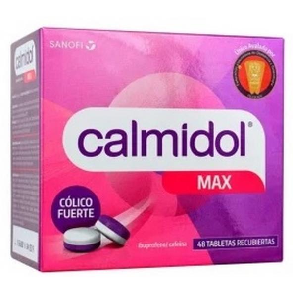 CALMIDOL MAX CAJA X 48 TABLETAS RECUBIERTAS