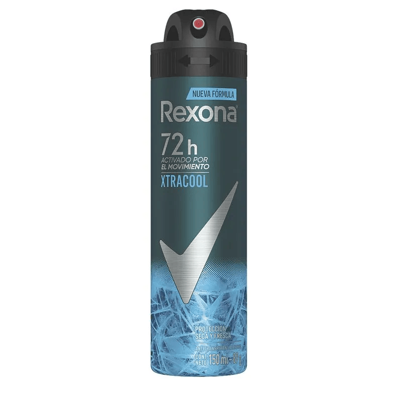 Desodorante Rexona Aerosol Men Extra Cool Frasco X 150 Ml