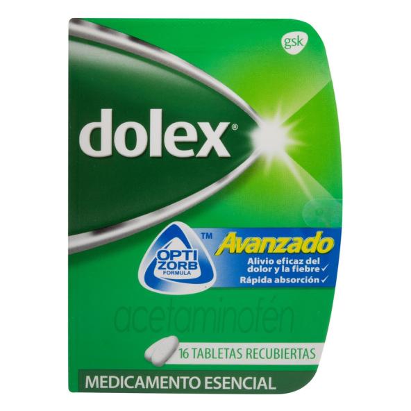 DOLEX AVANZADO  X 16 UNIDADES -- GSK