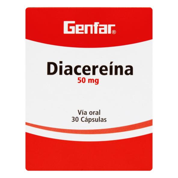 DIACEREINA 50MG CAJA XA30 CAPSULAS - GENFAR