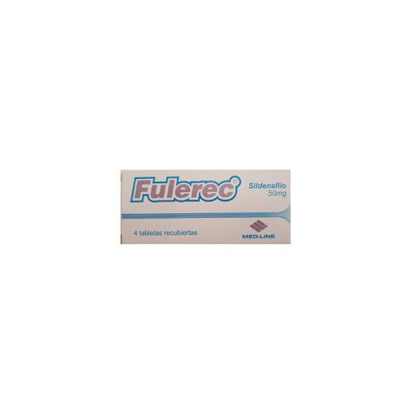 FULEREC (SILDENAFILO 50 MG ) CAJA X 4 TB