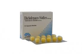 DICLOFENACO + HIDROXIDO ALUMINIO CAJA X 10 CAPSULAS- COLMED