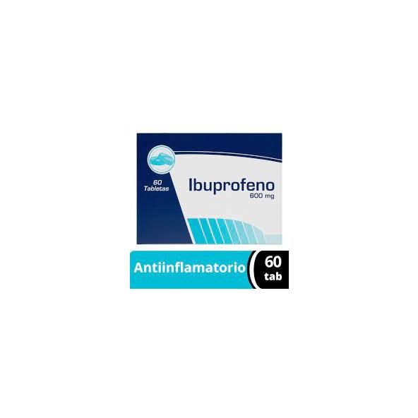 IBUPROFENO 600 mg COASPHARMA CAJA X 60 TAB