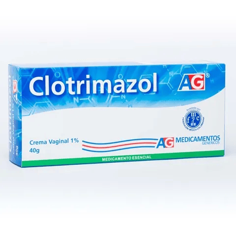 CLOTRIMAZOL CREMA VAGINAL 1% TUBO X 40 GR  // A.G CONTIENE 6 APLICADORES