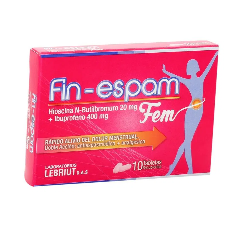 FIN ESPAM FEM TABLETAS RECUBIERTAS 10 mg