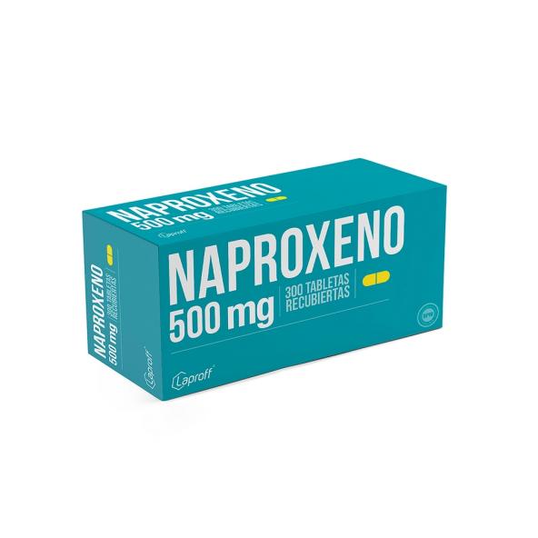 NAPROXENO 500 MG CAJA X 300 TABLETAS RECUBIERTAS 