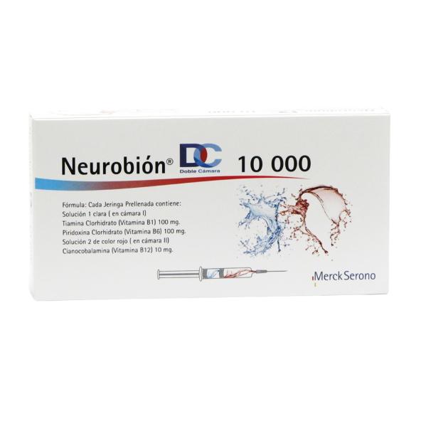 NEUROBION DC 10.000 CAJA X 3 JERINGAS PRELLENADAS