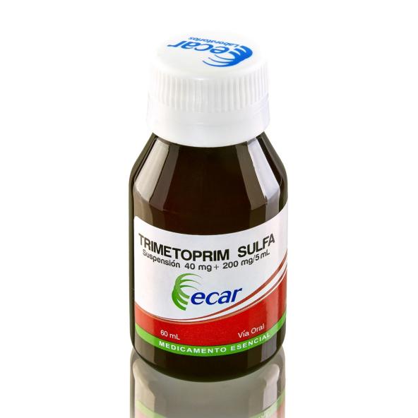 TRIMETOPRIM SULFA ECAR  40+200mg/52008M X 60 ML - ECAR