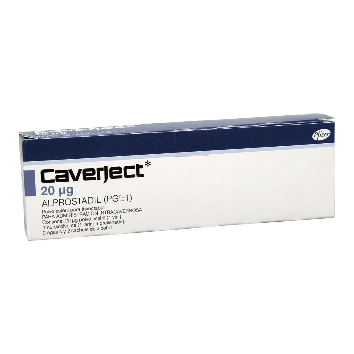 CAVERJECT INYECTABLE 20mg ESTUCHE  - PFIZER