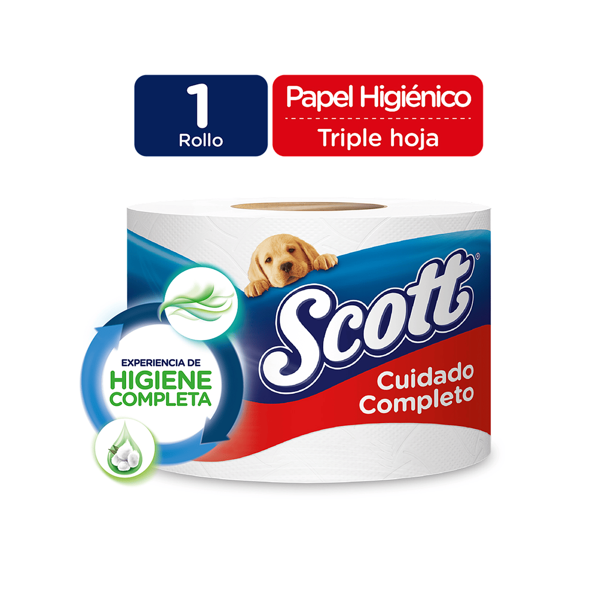 SCOTT PAPEL HIGIENICO TRIPLE HOJA