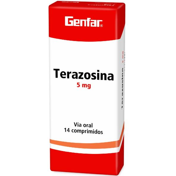 TERAZOSINA TAB 5 mg     5 mg  CAJAX14 - GENFAR