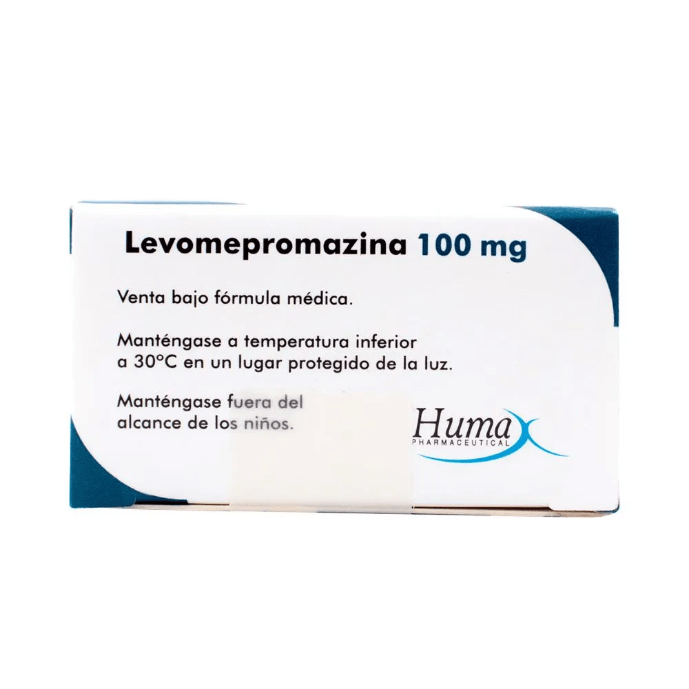 LEVOMEPROMAZINA 100 MG  X 100 TABLETAS