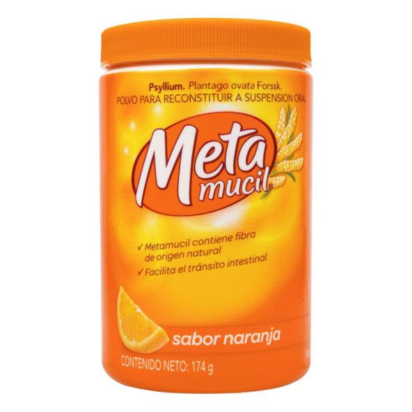 METAMUCIL NARANJA POLVO X 174 GR