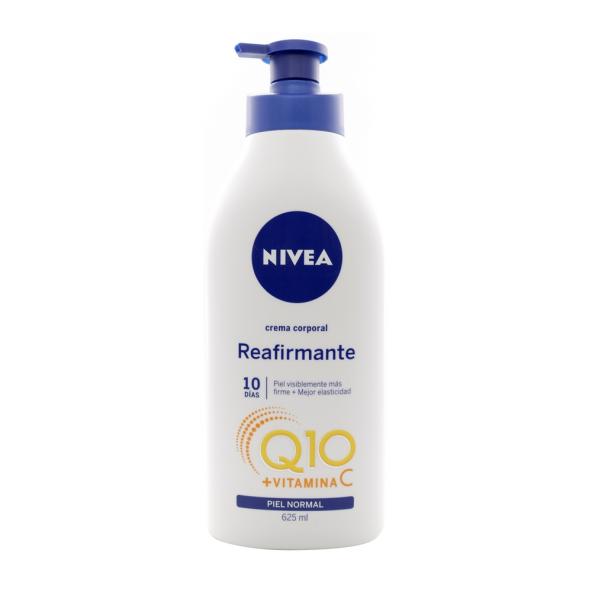 NIVEA CREMA CORPORAL REAFIRMANTE Q10 + VITAMINA C FRASCO X 625 ML