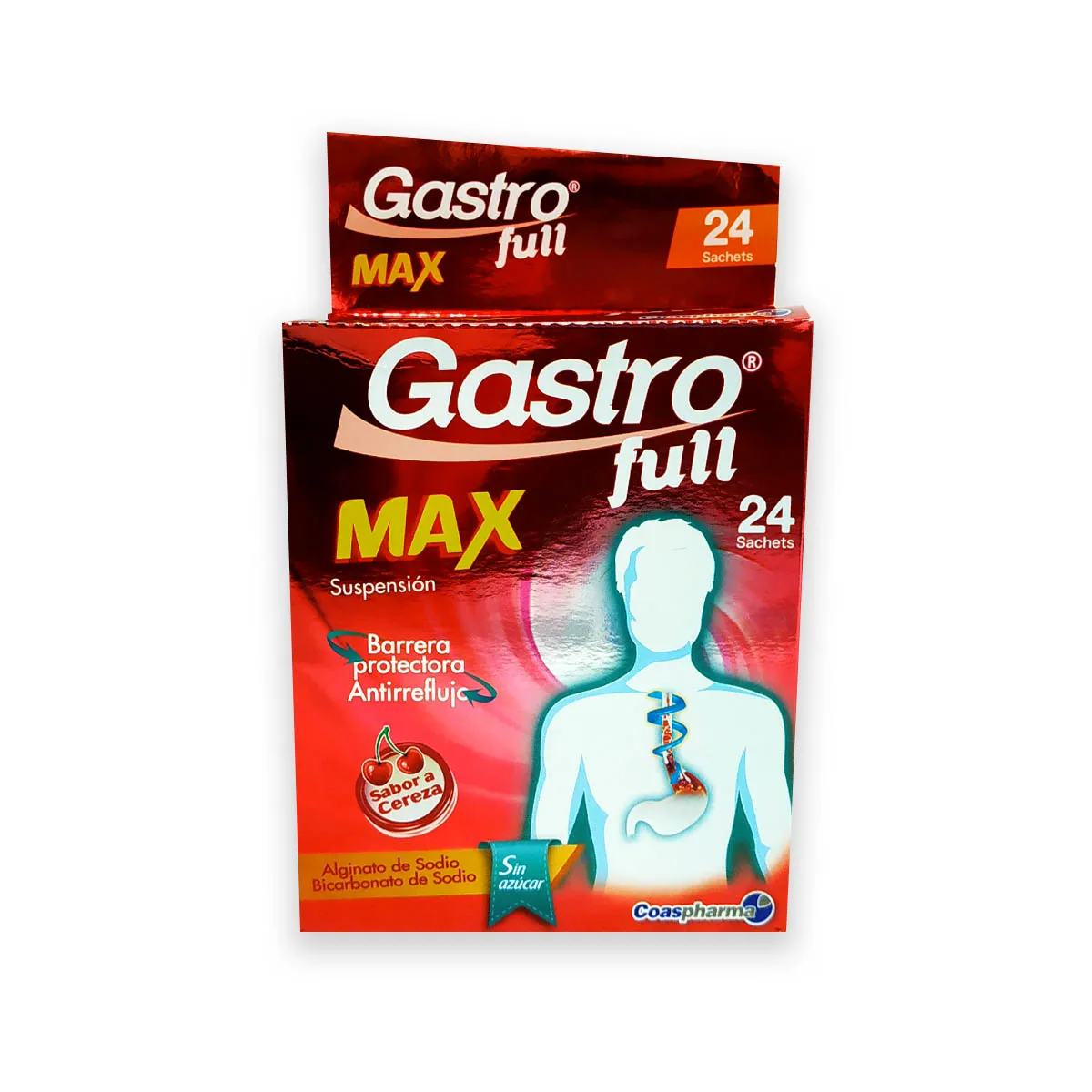 GASTROFULL MAX SABOR CEREZA CJX 24 SACHETS