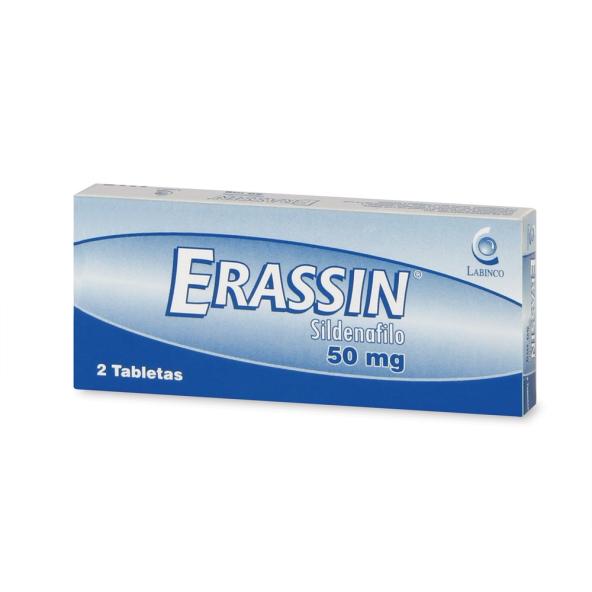 ERASSIN SILDENAFILO TAB 50 MG X 2 UNI