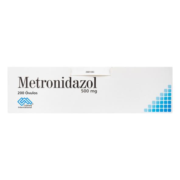 METRONIDAZOL OVULO VAGINAL 500 mg X CJAX200 - COLMED