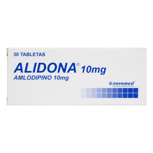 ALIDONA  (AMLODIPINO) 10 MG X 30 TABLETAS 