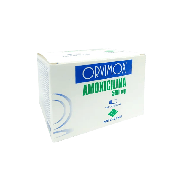 ORVIMOX 500 MG (AMOXACILINA) X 100 CAPSULAS  medline