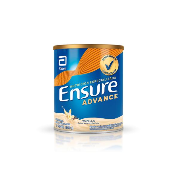 ENSURE ADVANCE VAINILLA x 400 GR