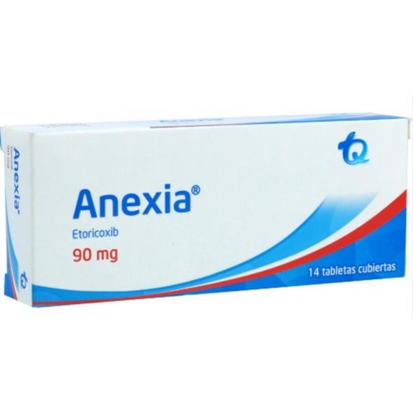 ANEXIA 90 MG CAJA X 14 TABLETAS T.Q