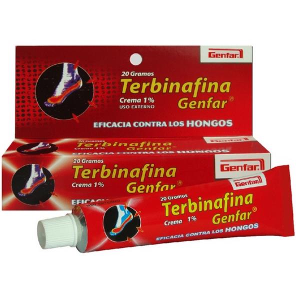 TERBINAFINA CREMA 1%  TUBO X 20 GR - GENFAR