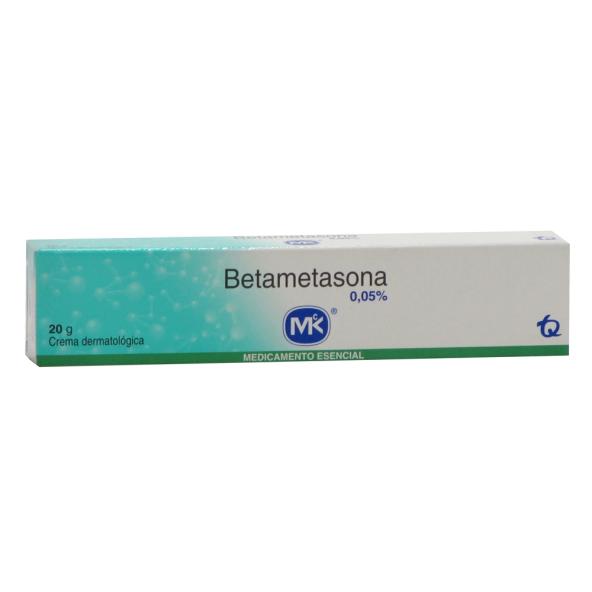 BETAMETASONA 0.05% TUBO X 20 GR CREMA DERMATOLÓGICA