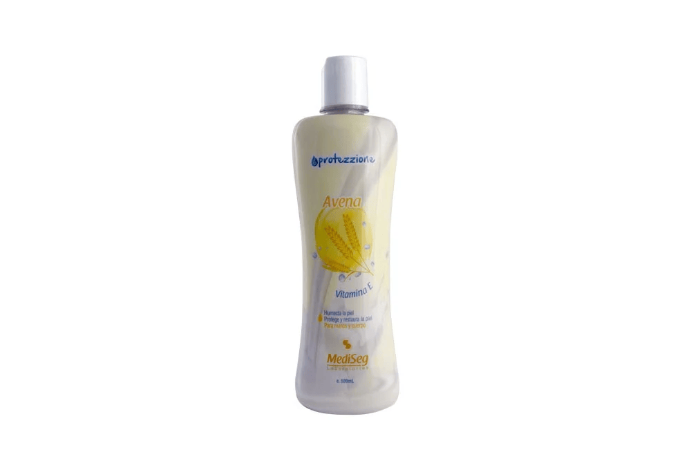 PROTEZZIONE CREMA PARA MANOS Y CUERPO AVENA + VITAMINA E FRASCO X 500 ML