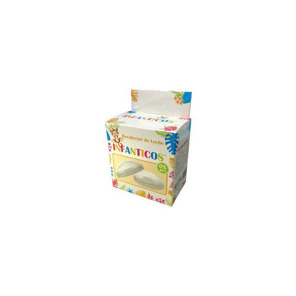 RECOLECTOR DE LECHE INFANTICOS CAJA X 2 COPAS