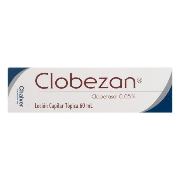 CLOBEZAN LOCION CAPILAR  0,05+17%   FRASCO X 60 ML - CHALVER