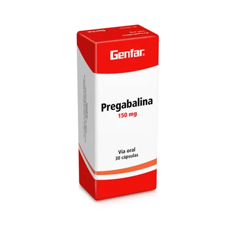 PREGABALINA 150mg CAJA X 30 CAPSULAS -- GENFAR