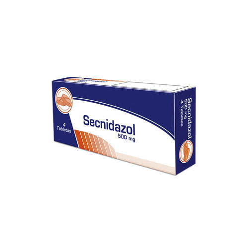 SECNIDAZOL TAB 500 MG X 4 UNDS COASPHARMA