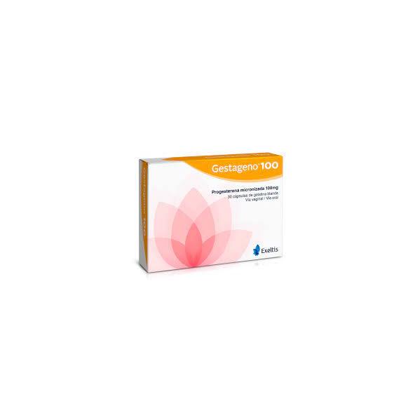  Gestageno 100Mg X 30 Capsulas Blandas