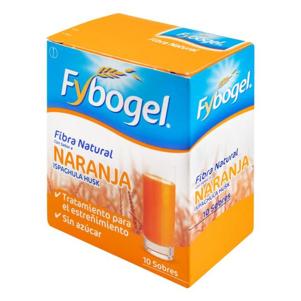 FYBOGEL NARANJA  80 gr  CAJA X 10 SOBRES - RECKITT-D