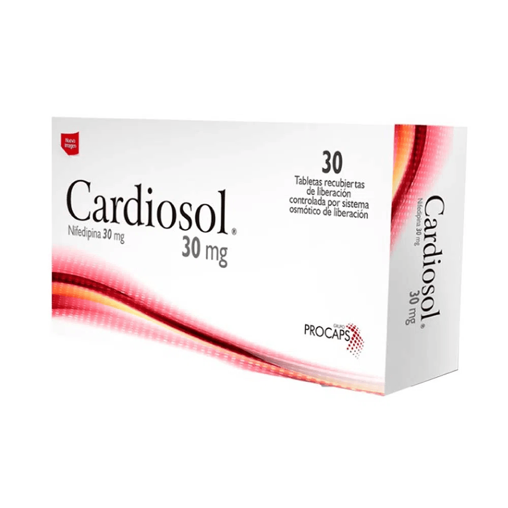 Cardiosol 30 Mg Caja X 30 Tableta