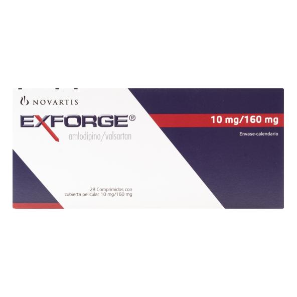 EXFORGE TAB 10 mg/160 mg   10+160 mg 2007M X CJAX28 - NOVARTIS-F