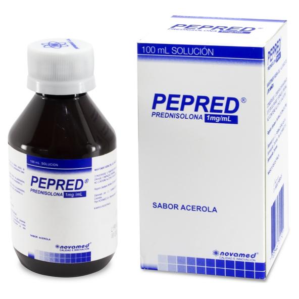 PEPRED JARABE PREDNISOLONA 1 mg/1 ml   FRASCO X 100 ML - NOVAMED