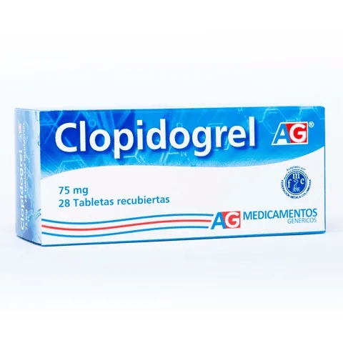 CLOPIDOGREL 75mg CAJA X 28 TABLETAS-- AMERICAN