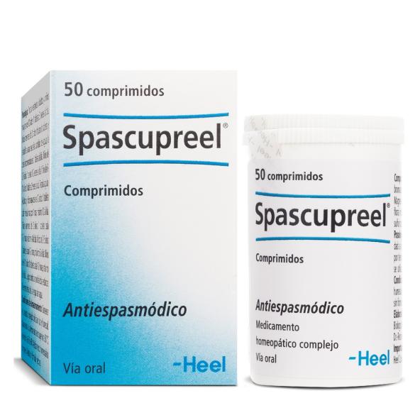 SPASCUPREEL ANTIESPASMÓDICO FRASCO X 50 COMPRIMIDOS