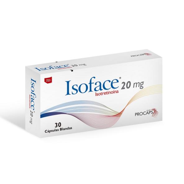 ISOFACE CAP 20 mg    20 mg X CJAX30 - PROCAPS