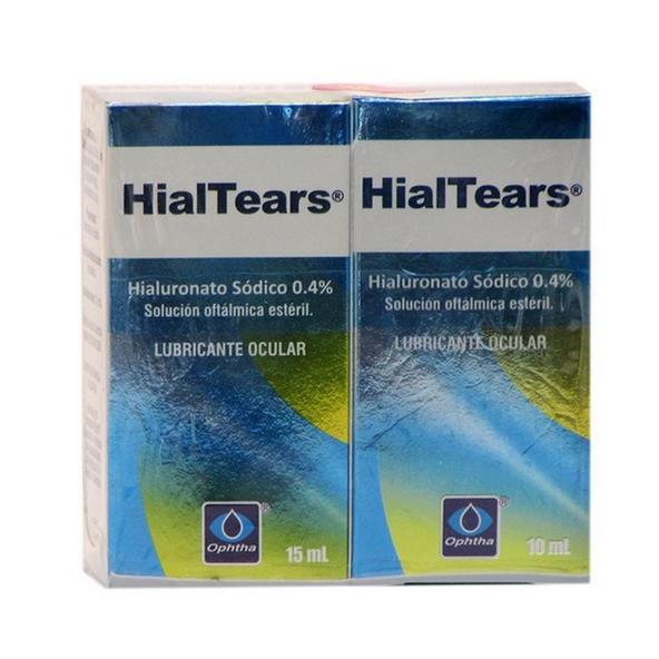 HIALTEARS SOL OFT GTS 15 ML   4%  + 10 ML - OPHTHA