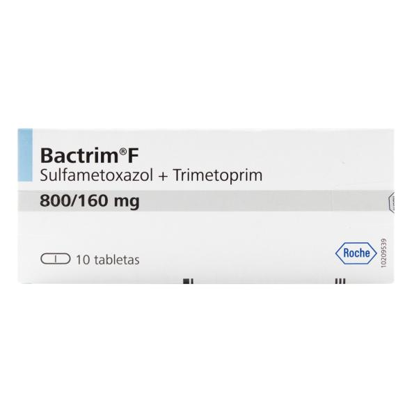 BACTRIM F CAJA X 10 TABLETAS