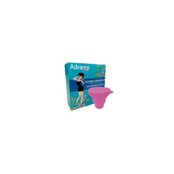  ADVANCE VASO ESTERILIZADOR PLEGABLE DE COPA MENSTRUAL